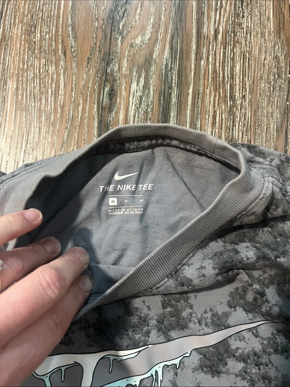 Nike Boys Gray Medium T Shirt Bundle